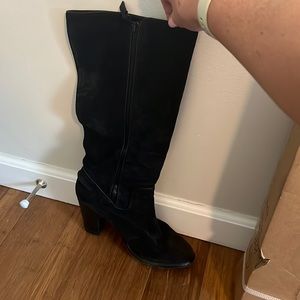 Rag and bone knee high suede boots